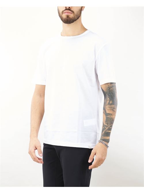 T-shirt basic in cotone mercerizzato Paolo Pecora PAOLO PECORA | T-shirt | F01140541101